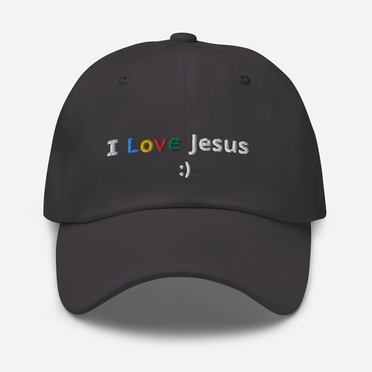 I Love Jesus:) Embroidery Hat