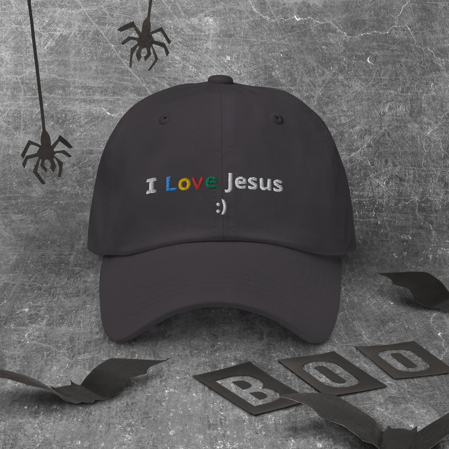 I Love Jesus:) Embroidery Hat