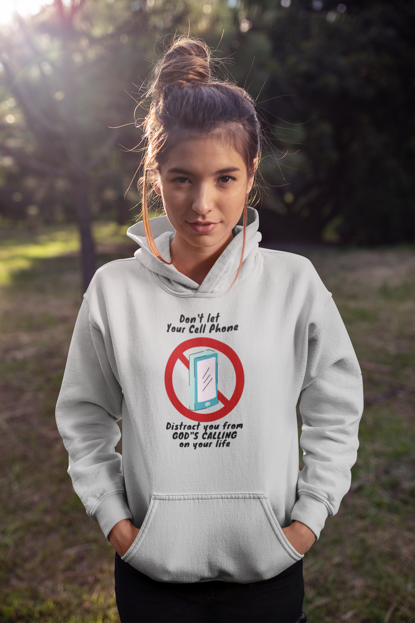 Don't Let Your Phone Distract You🙅 Hoodie