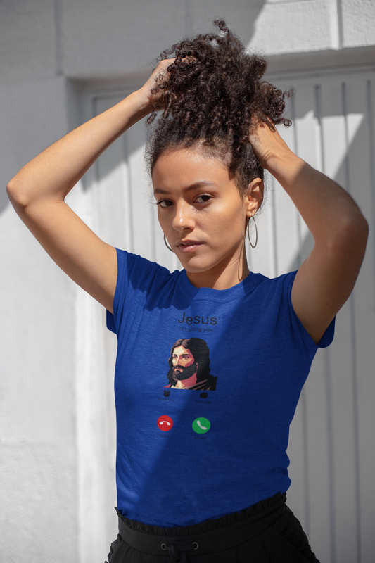 Jesus is Calling☎️ Women's T-shirt