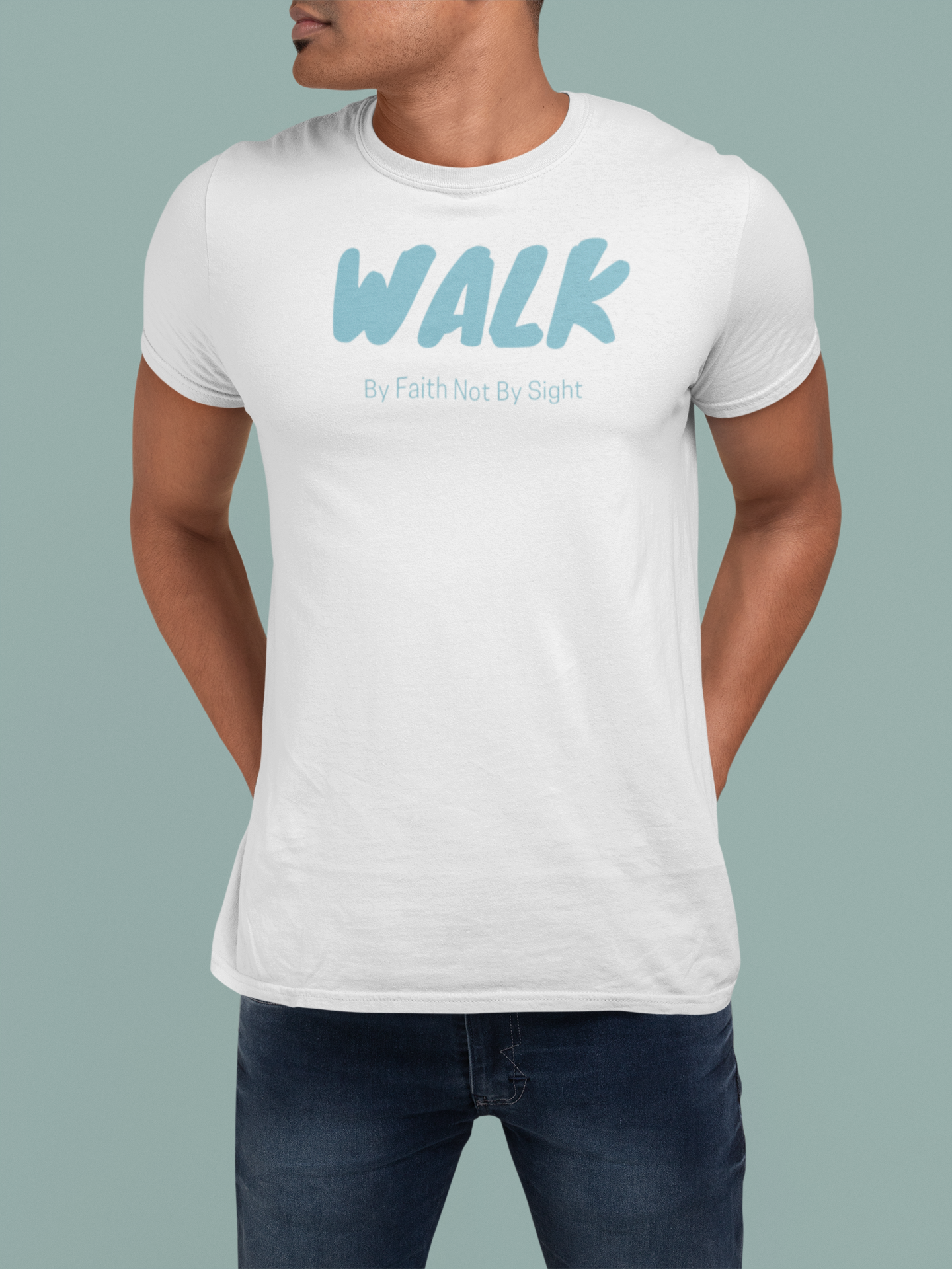 Walk by Faith Men's T-shirt