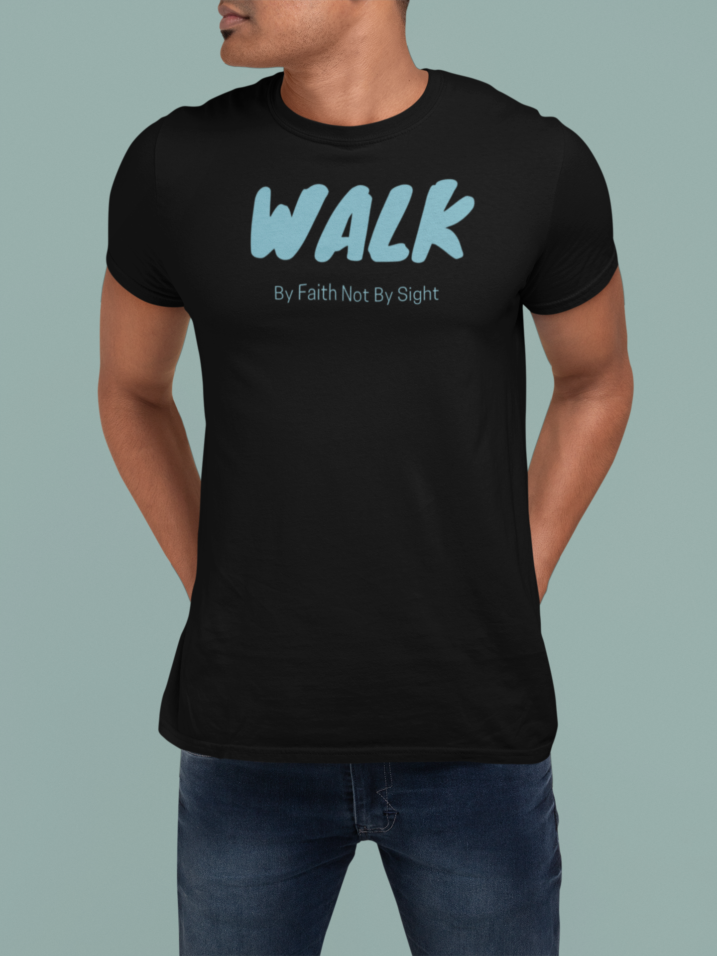 Walk by Faith Men's T-shirt