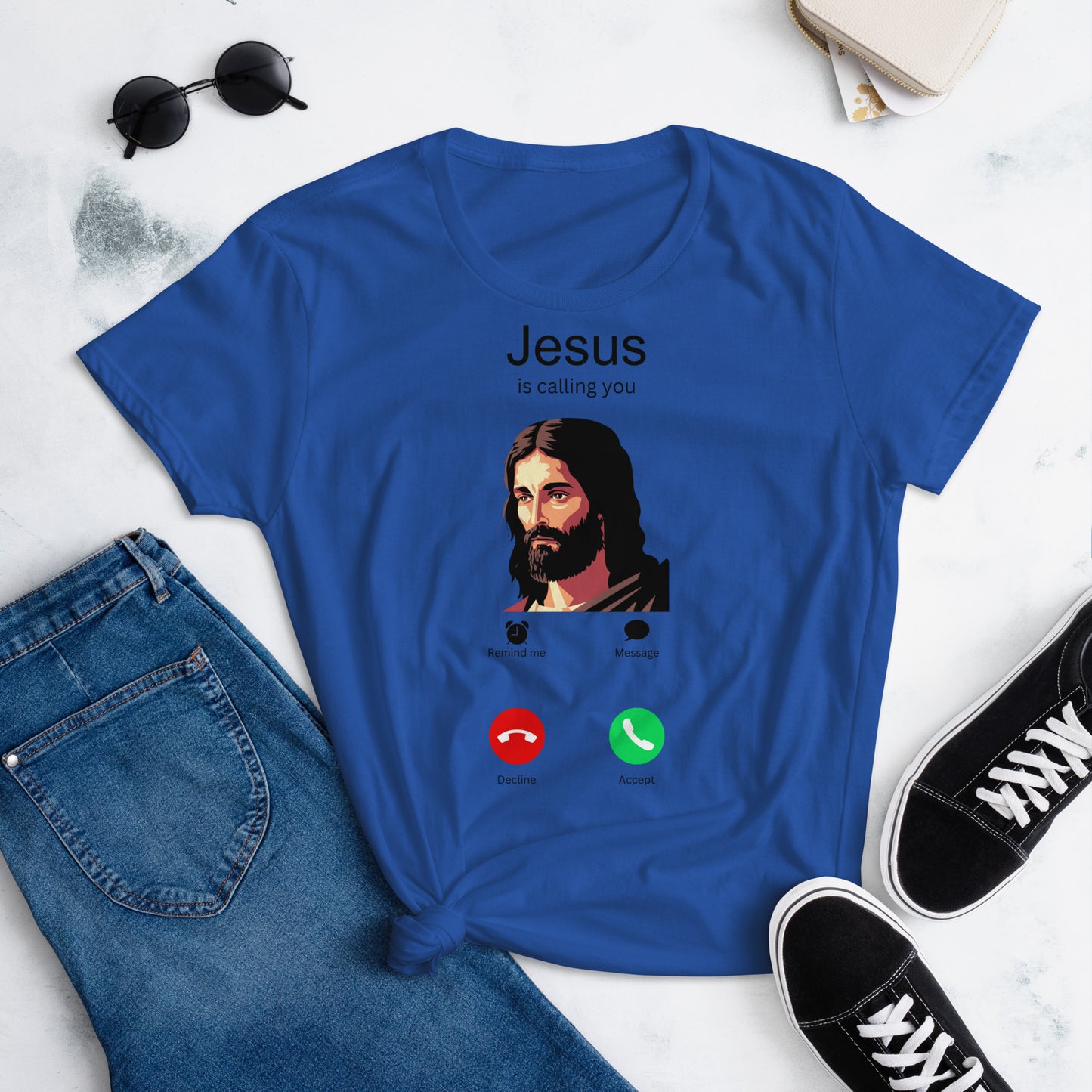 Jesus is Calling☎️ Women's T-shirt